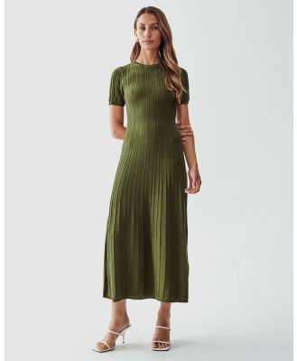The Fated - Jamie Knit Dress - Dresses (Khaki) Jamie Knit Dress