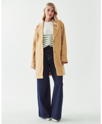 The Fated - Jean Coat - Coats & Jackets (Camel) Jean Coat