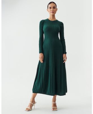 The Fated - Terese Knit Dress - Dresses (Emerald) Terese Knit Dress