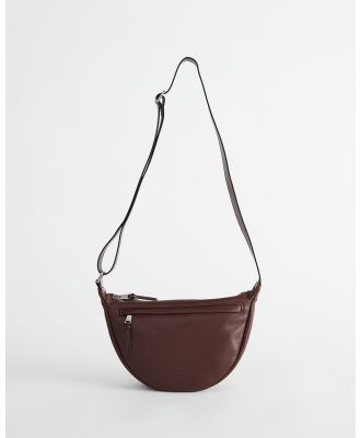 The Horse - The Leather Sporty Crossbody - Handbags (Coffee) The Leather Sporty Crossbody