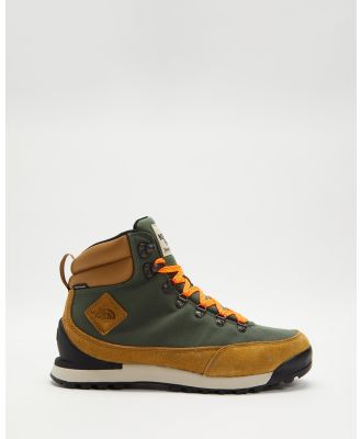 The North Face - Back To Berkeley IV Boots   Men's - Outdoor Shoes (Thyme & Utility Brown) Back To Berkeley IV Boots - Men's
