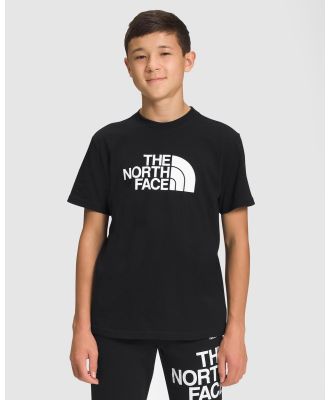 The North Face - Boys’ SS Graphic Tee   Kids - T-Shirts & Singlets (TNF Black & TNF White) Boys’ SS Graphic Tee - Kids