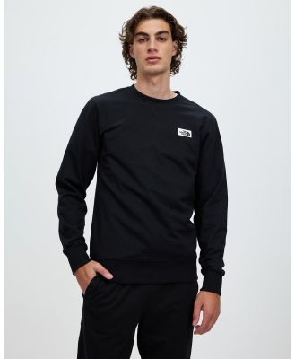 The North Face - Heritage Patch Crew - Sweats (TNF Black) Heritage Patch Crew