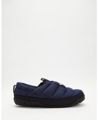 The North Face - Nuptse Mules   Men's - Outdoor Shoes (Denim Dark Denim & TNF Black) Nuptse Mules - Men's