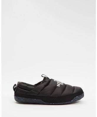 The North Face - Nuptse Mules   Men's - Outdoor Shoes (TNF Black & TNF White) Nuptse Mules - Men's