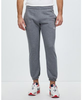 The North Face - Simple Logo Sweatpants - Sweatpants (Grey Heather) Simple Logo Sweatpants