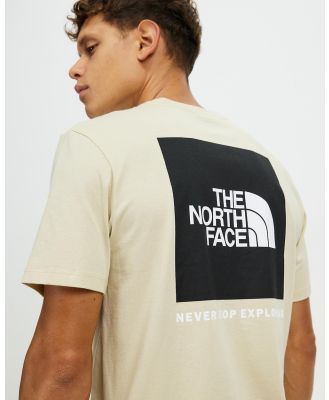 The North Face - SS Box NSE Tee - T-Shirts & Singlets (Black) SS Box NSE Tee