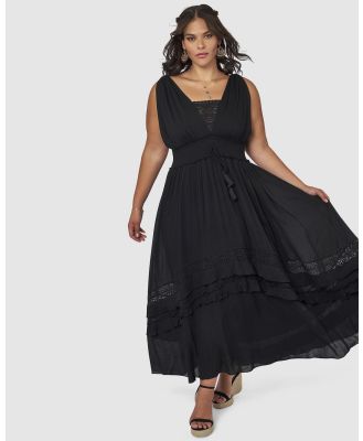 The Poetic Gypsy - Sunbeam Maxi Dress - Dresses (Black) Sunbeam Maxi Dress