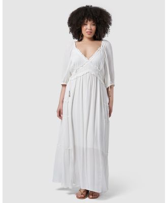 The Poetic Gypsy - Tropez Maxi Dress - Shorts (White) Tropez Maxi Dress