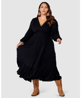 The Poetic Gypsy - Wild Harmony Maxi Dress - Dresses (Black) Wild Harmony Maxi Dress