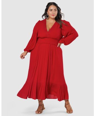 The Poetic Gypsy - Wild Harmony Maxi Dress - Dresses (red) Wild Harmony Maxi Dress