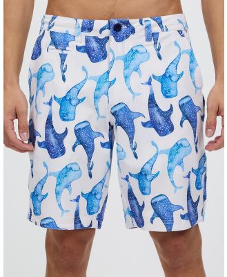 The Rocks Push - Blueys Swim Shorts - Swimwear (Whale Sharks) Blueys Swim Shorts