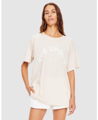 The Upside - Sam Tee - T-Shirts & Singlets (Ivory) Sam Tee