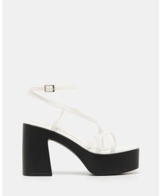 Therapy - Daze Platform Heels - Heels (White) Daze Platform Heels