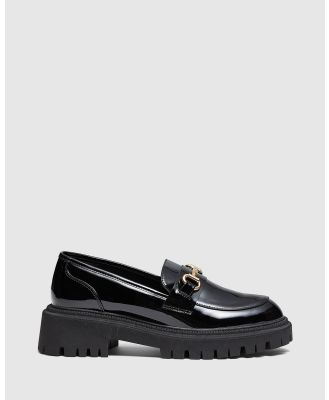 Therapy - Extra Loafers - Casual Shoes (Black Patent) Extra Loafers