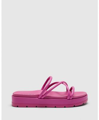 Therapy - Sliver Flatform Sandals - Sandals (Pink) Sliver Flatform Sandals