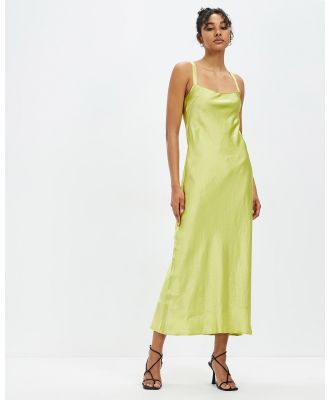 Third Form - Crush Bias Classic Slip Dress - Dresses (Kiwi) Crush Bias Classic Slip Dress