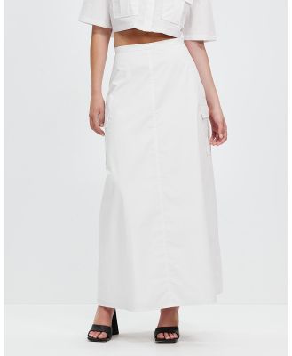 Third Form - Roam Maxi Skirt - Skirts (White) Roam Maxi Skirt