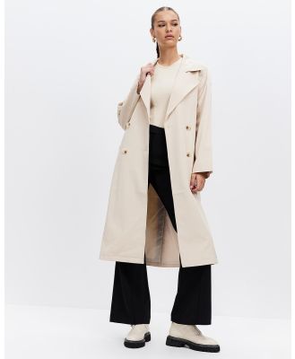 Third Form - Time Again Relaxed Trench - Trench Coats (Natural) Time Again Relaxed Trench