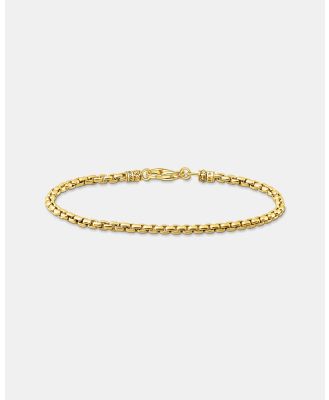 THOMAS SABO - Gold Venezia Rebel Bracelet - Jewellery (Gold) Gold Venezia Rebel Bracelet