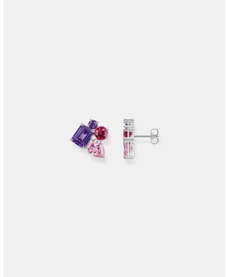 THOMAS SABO - Heritage Glam Ear Studs with Colourful Stones - Jewellery (Silver) Heritage Glam Ear Studs with Colourful Stones