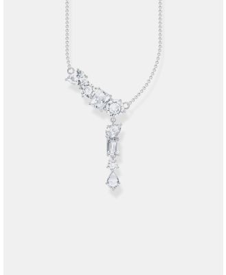 THOMAS SABO - Heritage Glam Necklace in Y Shape with White Zirconia - Jewellery (Silver) Heritage Glam Necklace in Y-Shape with White Zirconia