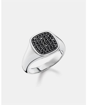 THOMAS SABO - Ring with Black Stones Silver - Jewellery (Silver) Ring with Black Stones Silver