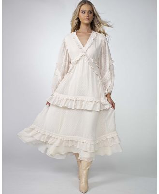 Three of Something - Chateau Maxi Dress - Bridesmaid Dresses (White) Chateau Maxi Dress