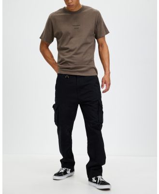 Thrills - Slacker Union Cargo Pants - Cargo Pants (Black) Slacker Union Cargo Pants