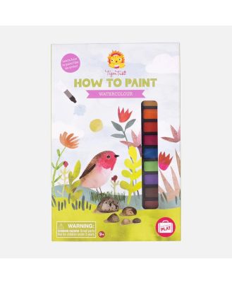 Tiger Tribe - How to Paint Watercolour - Drawing & Stationary (Multi) How to Paint Watercolour