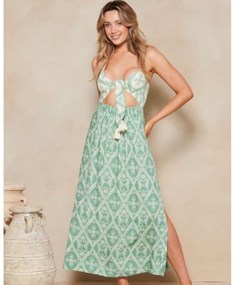 Tigerlily - Ephie Marlow Dress   Sage Multi - Dresses (Green) Ephie Marlow Dress - Sage Multi