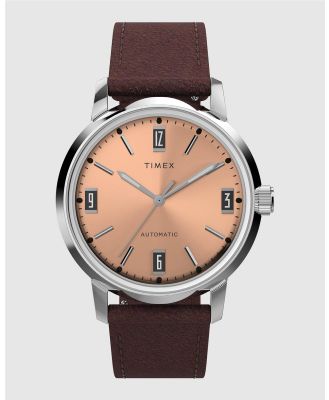 TIMEX - Men's Marlin Automatic - Watches (Rose Gold Tone) Men's Marlin Automatic