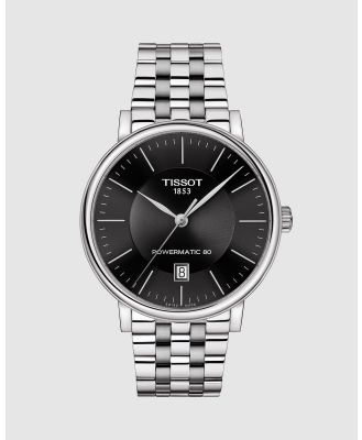 Tissot - Carson Premium Powermatic 80 - Watches (Black & Silver) Carson Premium Powermatic 80