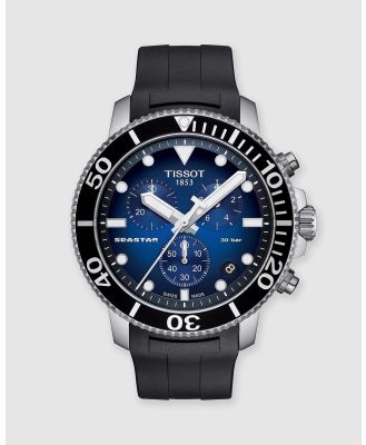 Tissot - Seastar 1000 Chronograph - Watches (Blue & Black) Seastar 1000 Chronograph
