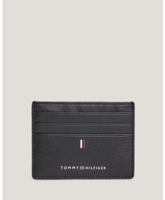 Tommy Hilfiger - Central CC Holder - Wallets (Black) Central CC Holder