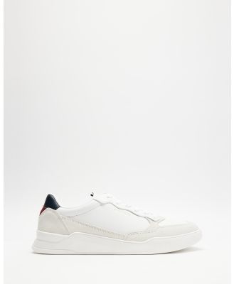 Tommy Hilfiger - Elevated Cupsole Sneakers - Lifestyle Sneakers (White) Elevated Cupsole Sneakers