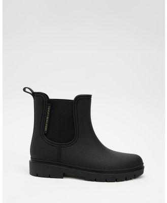 Tommy Hilfiger - Essential Rainboots   Women's - Boots (Black) Essential Rainboots - Women's