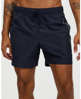 Tommy Hilfiger - Essentials Medium Drawstring Nos Shorts - Swimwear (Desert Sky) Essentials Medium Drawstring Nos Shorts