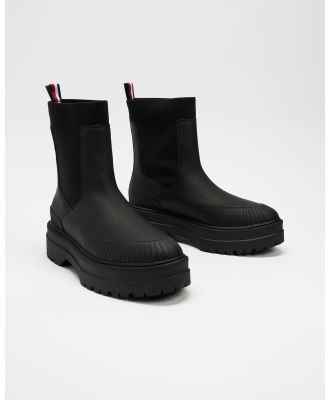 Tommy Hilfiger - Rubberised Thermo Boots   Women's - Boots (Black) Rubberised Thermo Boots - Women's