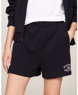 Tommy Hilfiger - Sport Varsity Stripe Tape Shorts - Shorts (Desert Sky) Sport Varsity Stripe Tape Shorts