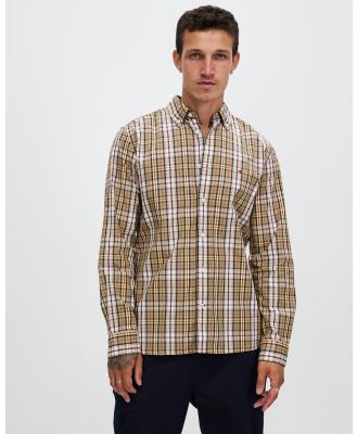 Tommy Hilfiger - WCC Bright Mid Tartan Relaxed Fit Shirt - Shirts & Polos (Countryside Khaki & Multi) WCC Bright Mid Tartan Relaxed Fit Shirt