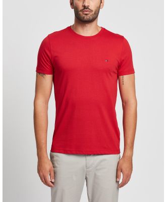 Tommy Hilfiger - WCC Essential Cotton Tee - T-Shirts & Singlets (Primary Red) WCC Essential Cotton Tee