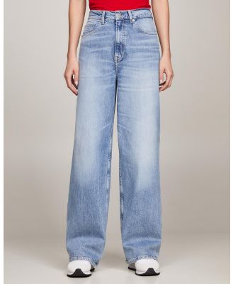 Tommy Jeans - Claire High Waisted Jeans - High-Waisted (Denim Light) Claire High Waisted Jeans