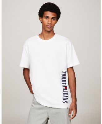 Tommy Jeans - Regular Archive Tee Ext - T-Shirts & Singlets (White) Regular Archive Tee Ext