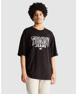Tommy Jeans - Skate Entry Graphic Tee - T-Shirts & Singlets (Black) Skate Entry Graphic Tee