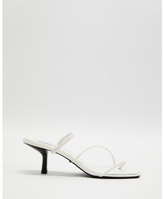Tony Bianco - Ruma - Mid-low heels (White Patent) Ruma