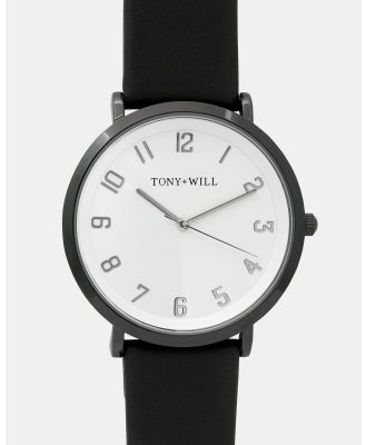 TONY+WILL - Astral - Watches (GUNMETAL / WHITE / BLACK) Astral