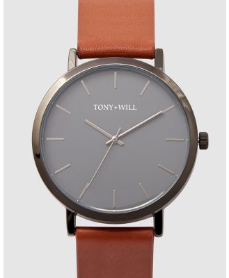 TONY+WILL - Classic - Watches (BLACK / GREY /TAN) Classic
