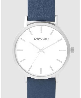 TONY+WILL - Classic - Watches (SILVER / WHITE / NAVY) Classic