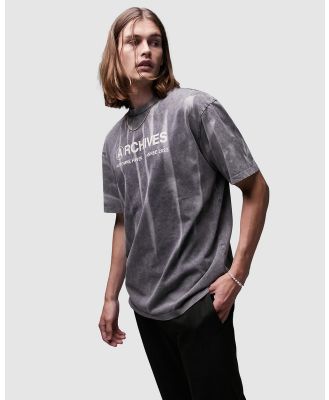 Topman - Oversized Fit T Shirt - T-Shirts & Singlets (Black) Oversized Fit T-Shirt